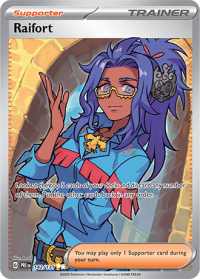 pokemon s v prismatic evolutions raifort 142 131 full art