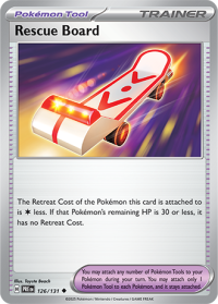 pokemon s v prismatic evolutions rescue board 126 131 rh