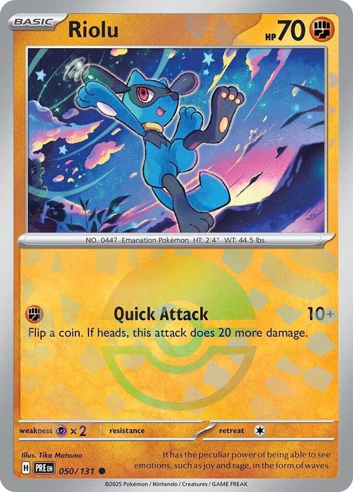 Riolu - 050-131 (Poke Ball)