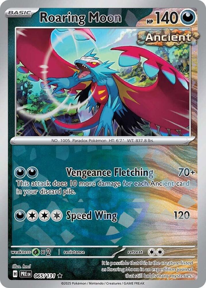 Roaring Moon - 065-131 (Master Ball)