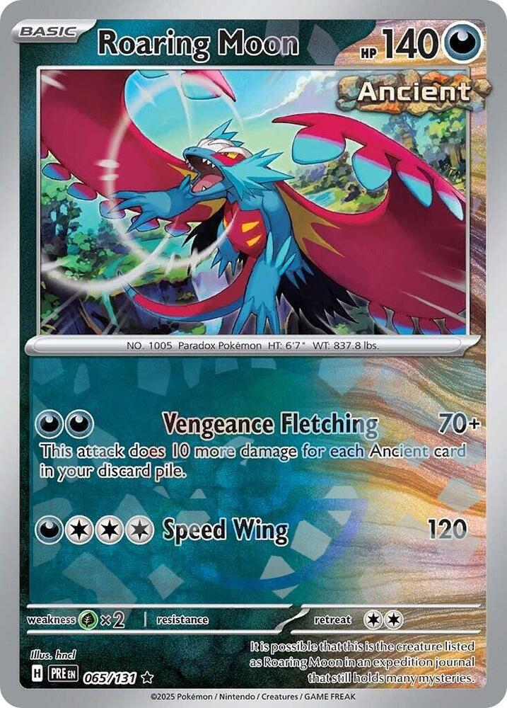 Roaring Moon - 065-131 (Poke Ball)