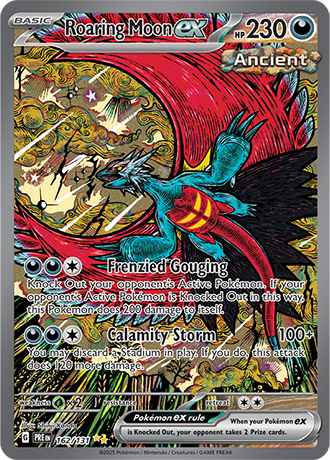 Roaring Moon EX - 162-131 - Special Illustration Rare