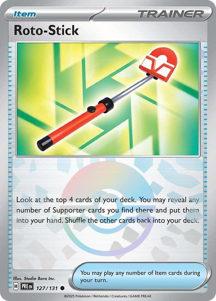 Roto-Stick - 127-131 (Poke Ball)