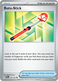pokemon s v prismatic evolutions roto stick 127 131