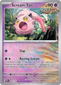 pokemon s v prismatic evolutions scream tail 042 131 master ball
