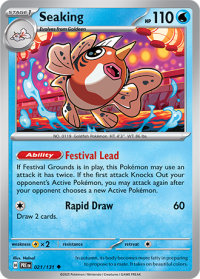 pokemon s v prismatic evolutions seaking 021 131