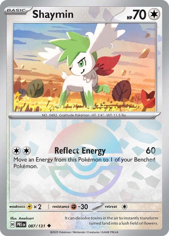 Shaymin - 087-131 (Poke Ball)