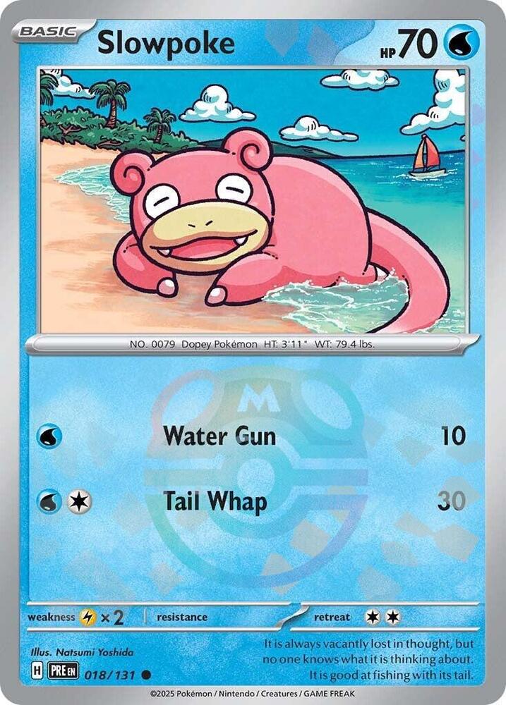 Slowpoke - 018-131 (Master Ball)