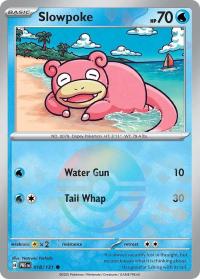 pokemon s v prismatic evolutions slowpoke 018 131 poke ball
