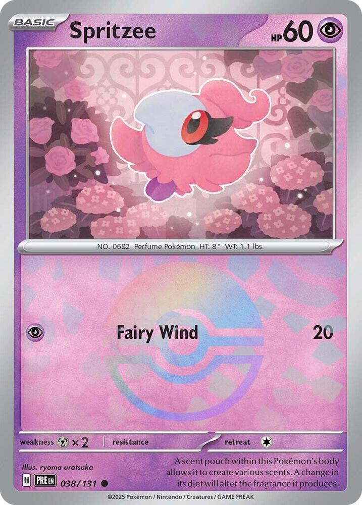 Spritzee - 038-131 (Poke Ball)