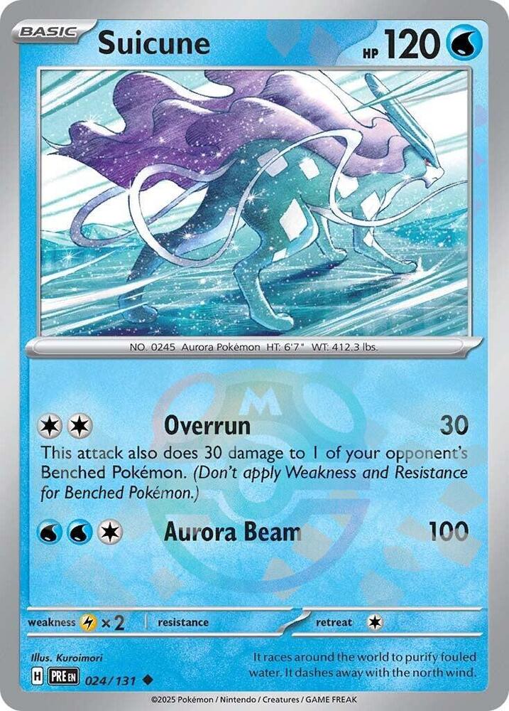 Suicune - 024-131 (Master Ball)