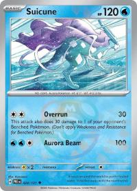 pokemon s v prismatic evolutions suicune 024 131 master ball