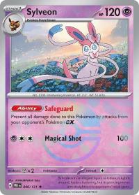 pokemon s v prismatic evolutions sylveon 040 131 poke ball