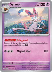 pokemon s v prismatic evolutions sylveon 040 131