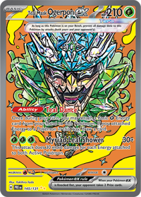 pokemon s v prismatic evolutions teal mask ogerpon ex 145 131 special illustration rare