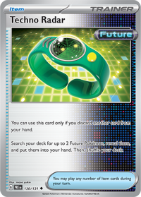pokemon s v prismatic evolutions techno radar 130 131