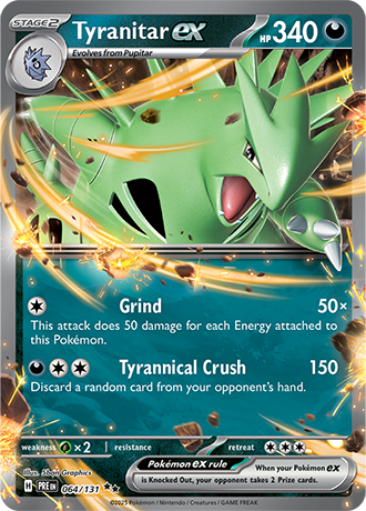 Tyranitar EX - 064-131
