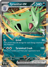 pokemon s v prismatic evolutions tyranitar ex 064 131
