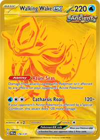 pokemon s v prismatic evolutions walking wake ex 178 131 secret rare
