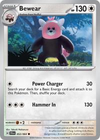 pokemon s v shrouded fable bewear 053 064