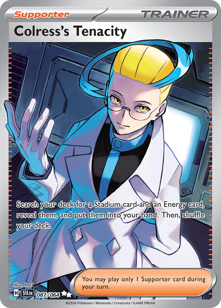Colress's Tenacity - 087-064 - FULL ART