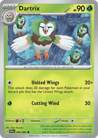pokemon s v shrouded fable dartrix 004 064