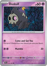 pokemon s v shrouded fable duskull 018 064