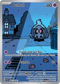 pokemon s v shrouded fable duskull 068 064 illustration rare