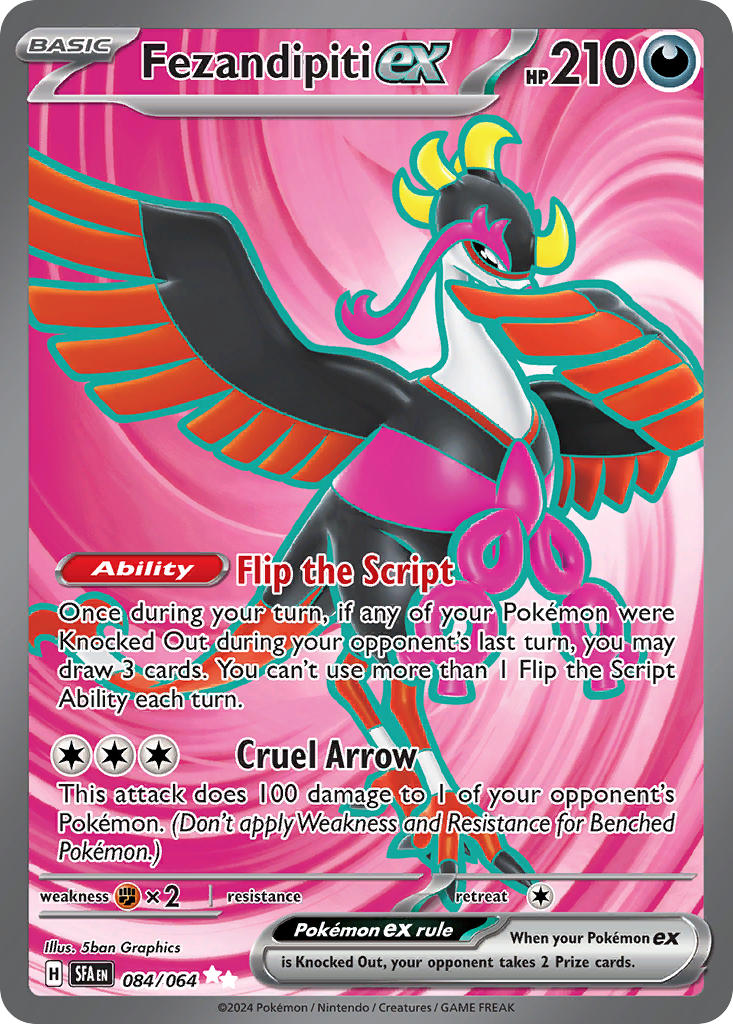 Fezandipiti EX - 084-064 - FULL ART