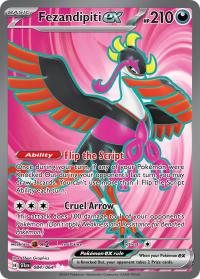 pokemon s v shrouded fable fezandipiti ex 084 064 full art