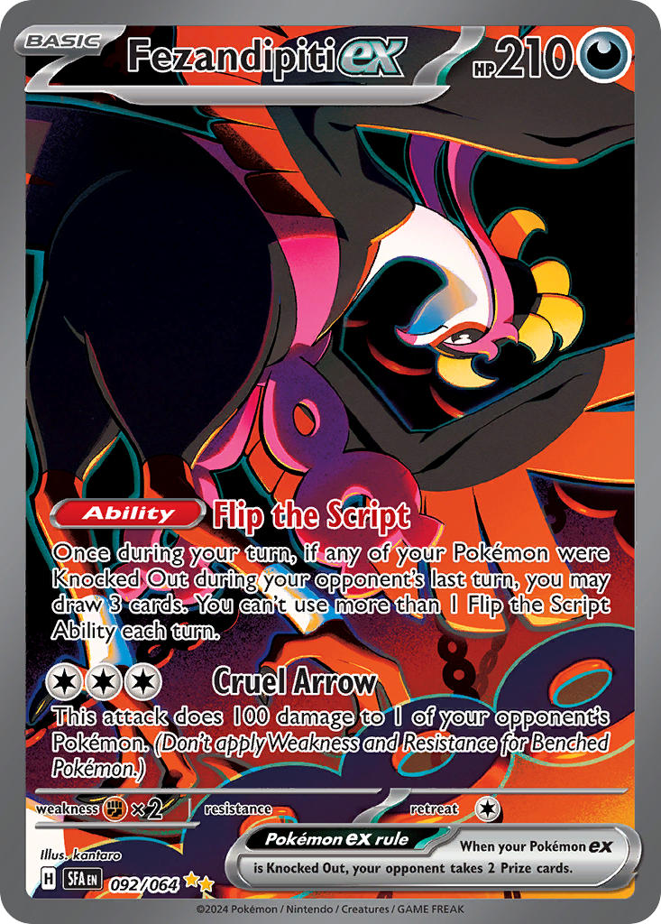 Fezandipiti EX - 092-064 - Special Illustration Rare