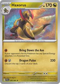 pokemon s v shrouded fable haxorus 046 064