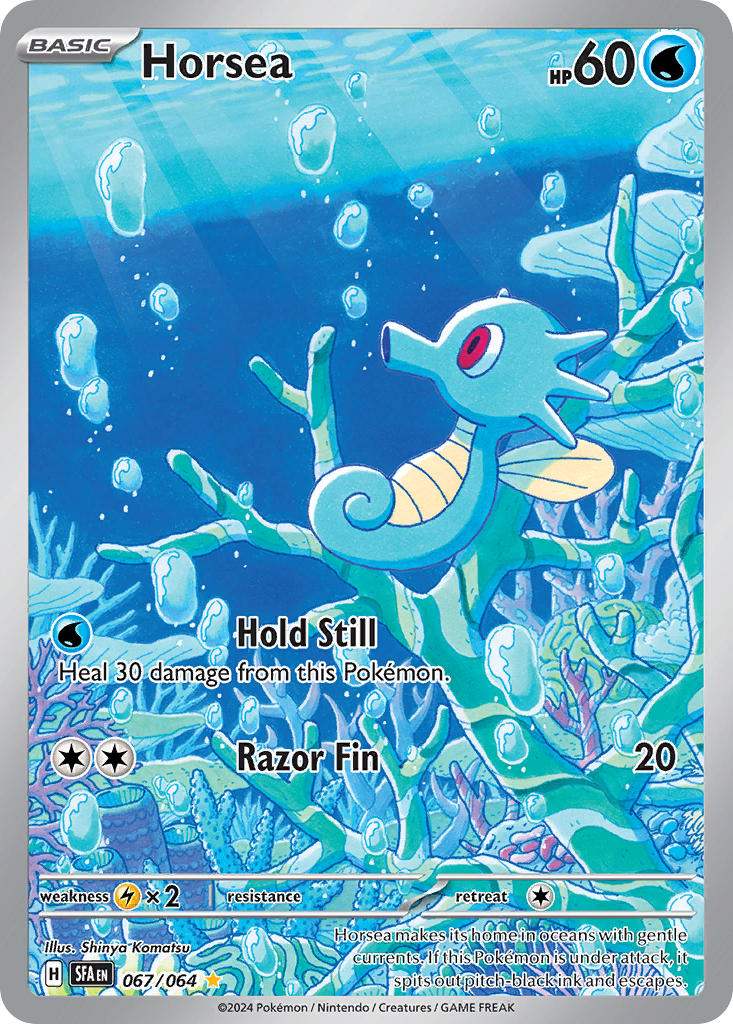 Horsea - 067-064 - Illustration Rare