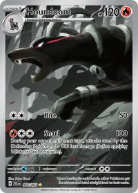 pokemon s v shrouded fable houndoom 066 064 illustration rare