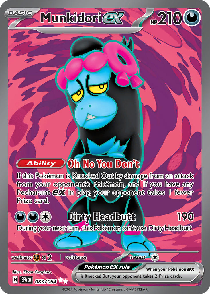 Munkidori EX - 083-064 - FULL ART