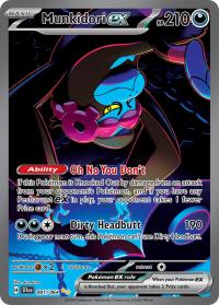 pokemon s v shrouded fable munkidori ex 091 064 special illustration rare