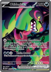 pokemon s v shrouded fable okidogi ex 090 064 special illustration rare