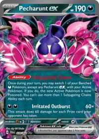 pokemon s v shrouded fable pecharunt ex 039 064
