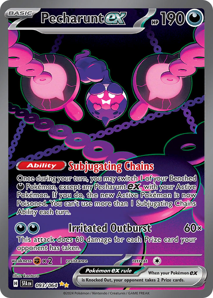 Pecharunt EX - 093-064 - Special Illustration Rare