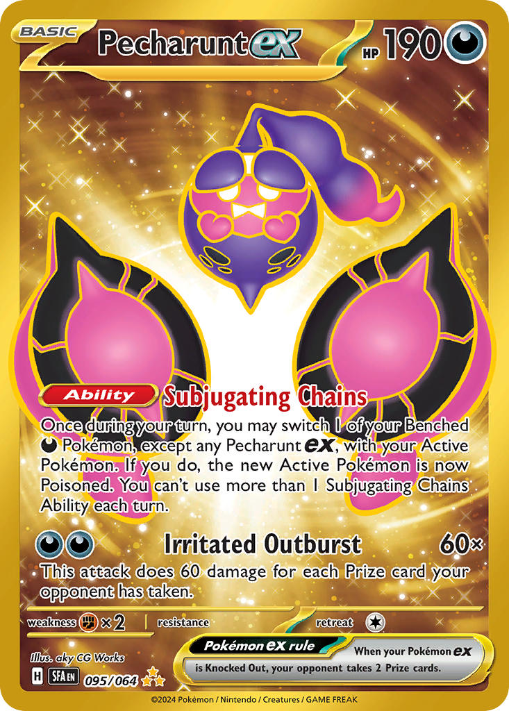 Pecharunt EX - 095-064 - SECRET RARE