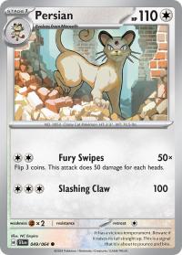 pokemon s v shrouded fable persian 049 064