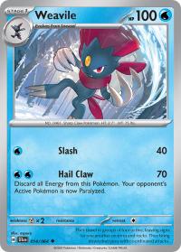 pokemon s v shrouded fable weavile 014 064