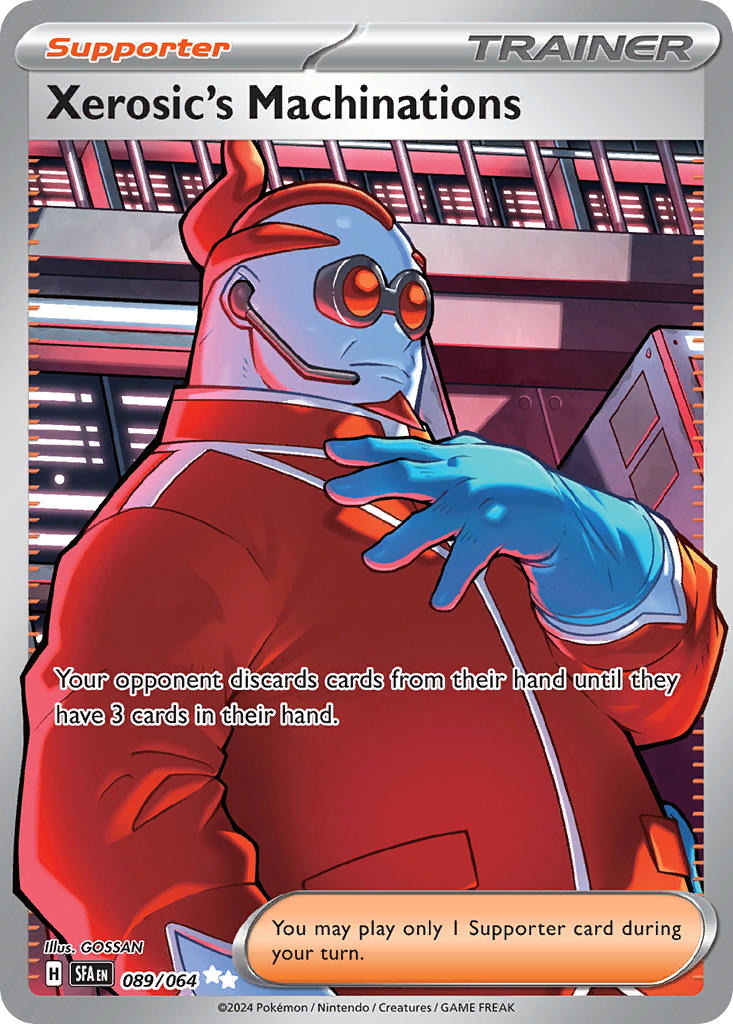 Xerosic's Machinations - 089-064 - FULL ART