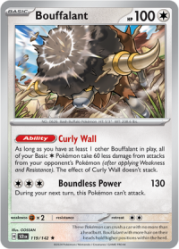 pokemon s v stellar crown bouffalant 119 142