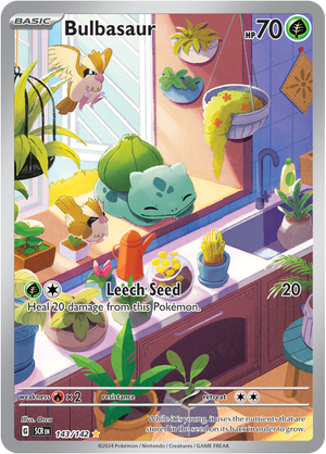 Bulbasaur - 143-142 - Illustrator Rare