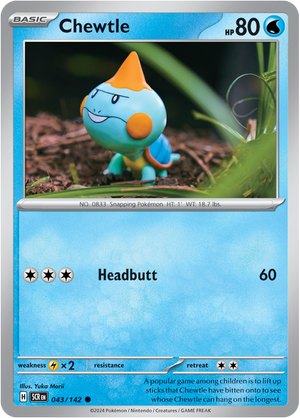 Chewtle - 043-142