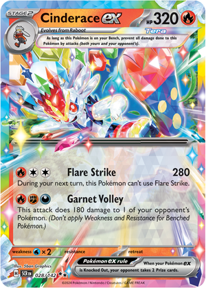 Cinderace EX - 028-142