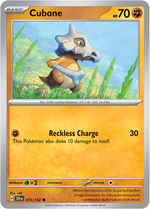 Cubone - 072-142