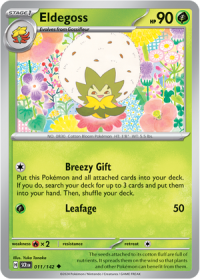 pokemon s v stellar crown eldegoss 011 142