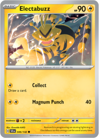 pokemon s v stellar crown electabuzz 046 142
